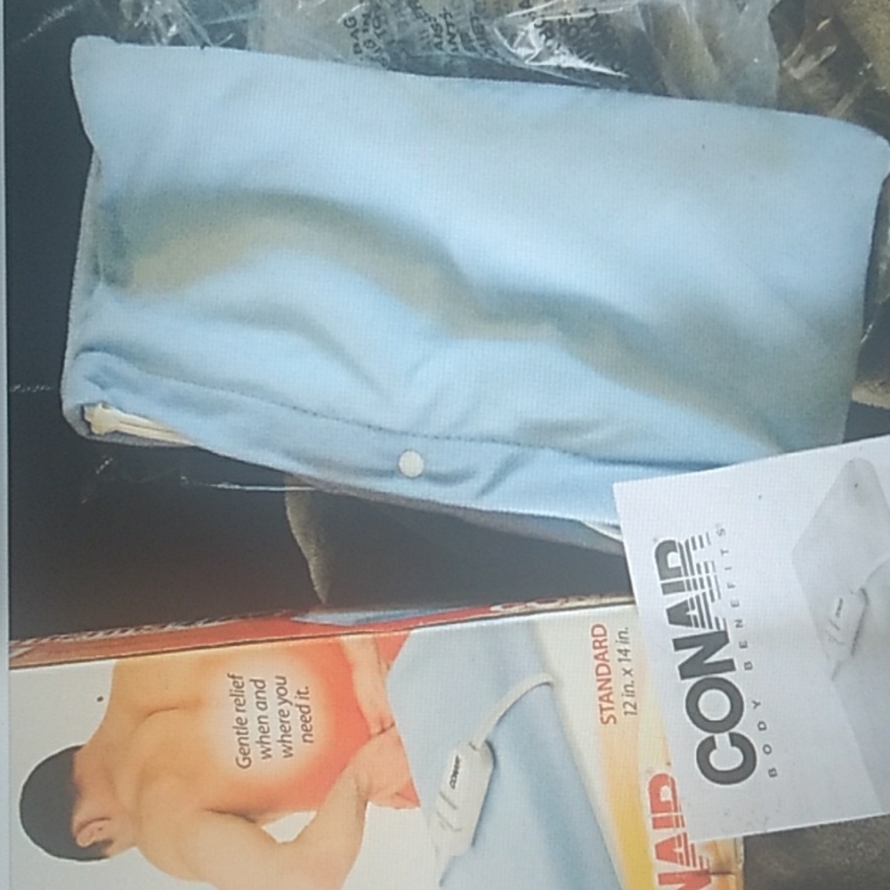 🧸 Heating Pad  MOIST / DRY Conair NIB - Picture 4 of 16
